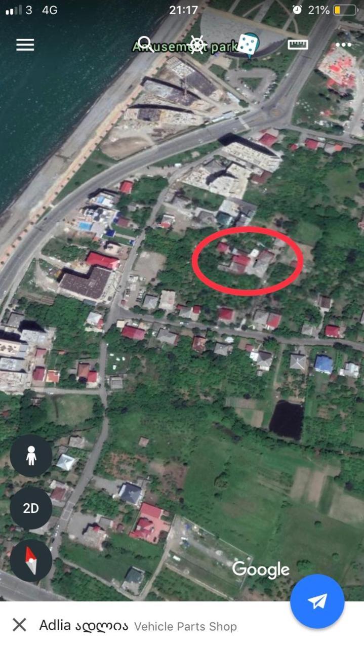 Mzeos House Hotell Batumi Eksteriør bilde